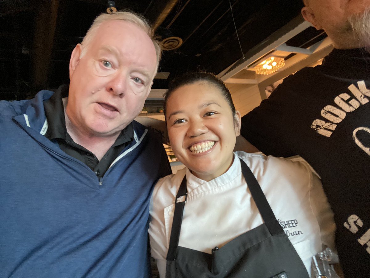 Haven’t yet had her food, but I did get the full ⁦<a href="/ChefJamieTran/">Jamie Tran</a>⁩ experience - as will you when the latest ⁦<a href="/FoodLoathing/">Food and Loathing</a>⁩ podcast drops tomorrow!