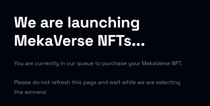 TTM_MF's tweet photo. After the timer run out I got the second image, what now? 
@MekaVerse https://t.co/pa0aWKtRr2
