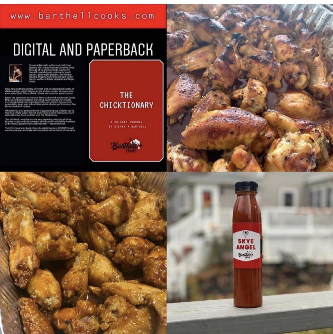 BarthellCooks's tweet photo. The Chicktionary! You'll be able to learn over 40 chicken recipes &amp; add them to your personal collection

Theres a dish for every occasion: romantic meals, platters for your next game nights, etc. each dish is easy to make and under 45 minutes
https://t.co/us9BfUifRg https://t.co/KlgpxHx2GR