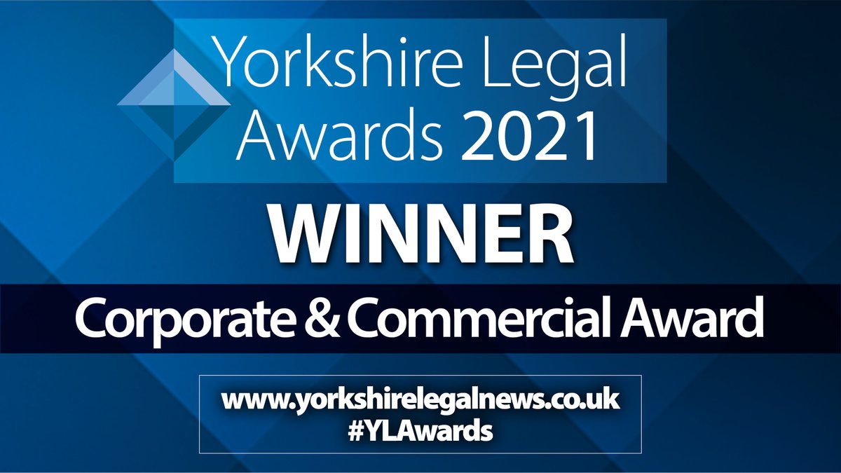 ⭐ The winner of the Corporate &amp; Commercial Award is… @GordonsLLP - well done! ⭐

#YLAwards #Yorkshire #Law