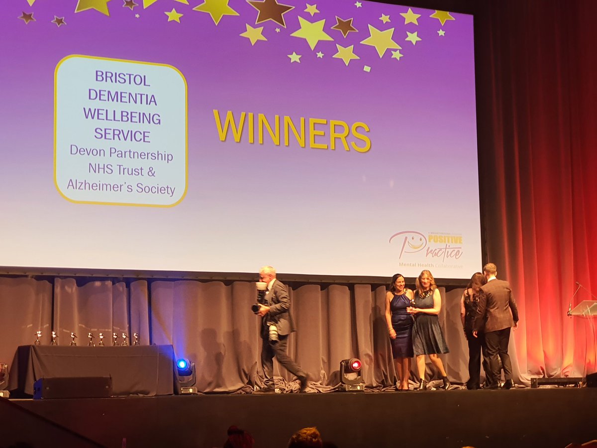 Sharon Parsons (@sharparsons) on Twitter photo We won! Thrilled to be taking the <a href="/PositivePracti1/">positivepracticeinmh</a> award for Specialist Services back to Bristol <a href="/DPT_NHS/">Devon Partnership NHS Trust</a> <a href="/BristolDWS/">Dementia Wellbeing</a> <a href="/alzheimerssoc/">Alzheimer's Society</a> in recognition of all those affected by #dementia in #Bristol #ppimh #MHAwards21 @DPT_ChiefExec @BristolDAA <a href="/AlzheimersBRACE/">BRACE Dementia Research</a> We won! Thrilled to be taking the <a href="/PositivePracti1/">positivepracticeinmh</a> award for Specialist Services back to Bristol <a href="/DPT_NHS/">Devon Partnership NHS Trust</a> <a href="/BristolDWS/">Dementia Wellbeing</a> <a href="/alzheimerssoc/">Alzheimer's Society</a> in recognition of all those affected by #dementia in #Bristol #ppimh #MHAwards21 @DPT_ChiefExec @BristolDAA <a href="/AlzheimersBRACE/">BRACE Dementia Research</a>