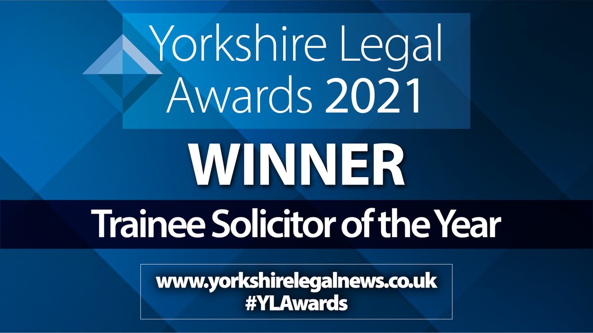 ⭐ The winner of Trainee Solicitor of the Year sponsored by <a href="/theapp_guide/">Apprenticeship Guide</a> is… Ellie Hirst of Chadwick Lawrence (<a href="/YorkshireLegal/">Chadwick Lawrence</a>) - fantastic work! ⭐  

#YLAwards #Yorkshire #Law