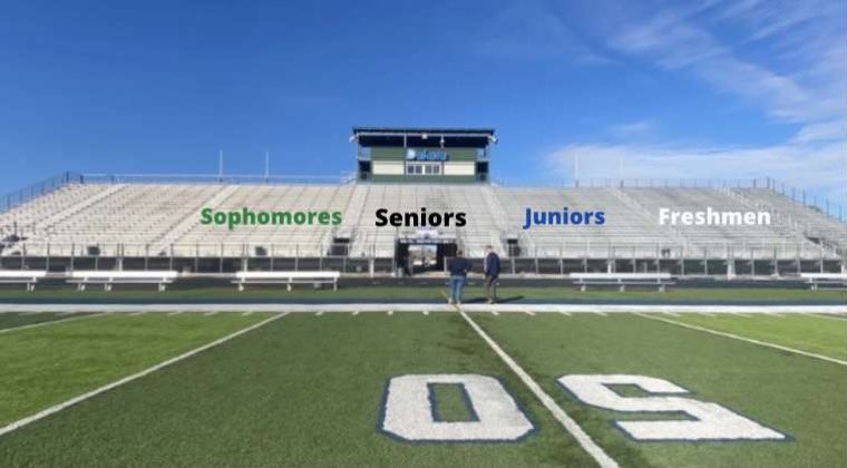 DHSCougars's tweet photo. ‼️HOMECOMING PEP ASSEMBLY @ THE FOOTBALL STADIUM DURING 5TH AND 6TH HOUR TOMORROW‼️ DECK OUT IN YOUR CLASS COLORS:
SENIORS-BLACK
JUNIORS-BLUE
SOPHOMORES- GREEN
FRESHMEN-WHITE
LET’S BRING THE ENERGY TO KICK OFF HOCO WEEKEND https://t.co/lZhn4VI142