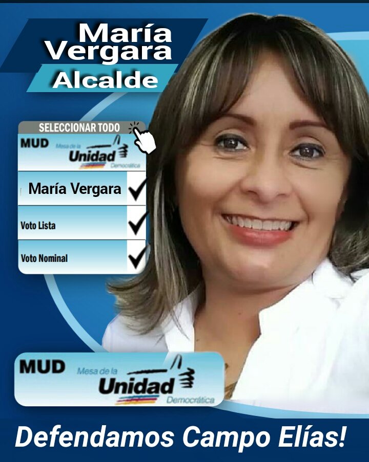 #07Oct En UNIDAD 👍🏻 recuperaremos el municipio Campo Elías.

#DefendamosMérida
Juntos por Campo Elías