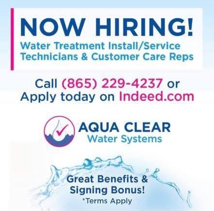 aquaclearws's tweet photo. WE ARE HIRING! Our amazing Service Technician enjoying the views as they get to visit and service over 10,000 units in East Tennessee! Here’s some of the views you get to see regularly when working for Aqua Clear Water Systems! We’ll change your water, it will change your life! https://t.co/jPH4iBgkHW
