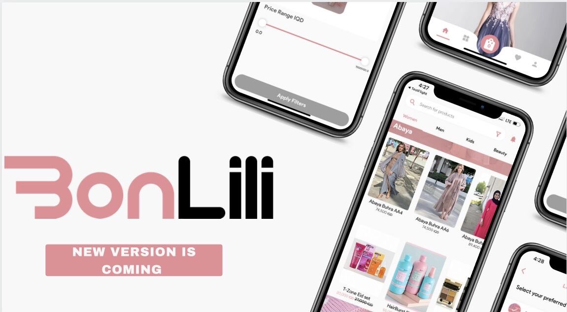 Bonlili1's tweet photo. BonLili is always looking for ways to improve its services. We are proud to announce that soon we will launch our new version that will be available for iPhones, iPads and Android devices. Stay tuned for new brands and lines and exclusive products. #bonlili #onlineshopping https://t.co/Gb4QCoPZSX
