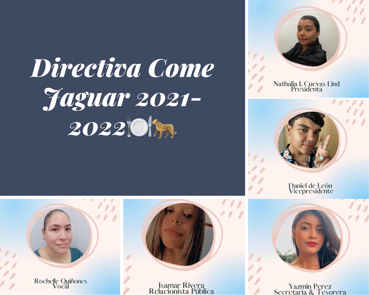 ¡Les presentamos a la nueva Directiva 2021-2022!