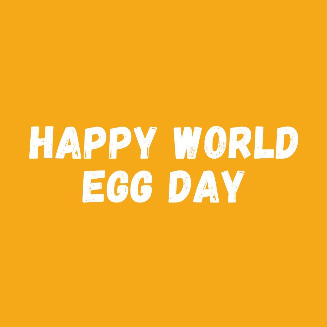 #WorldEggDay <a href="/AustralianEggs/">Australian Eggs</a> 
Share the love and celebrate the humble egg! Scrambled, poached, fried, boiled- any which way you like and add an egg to your meal today 🥚 🍳