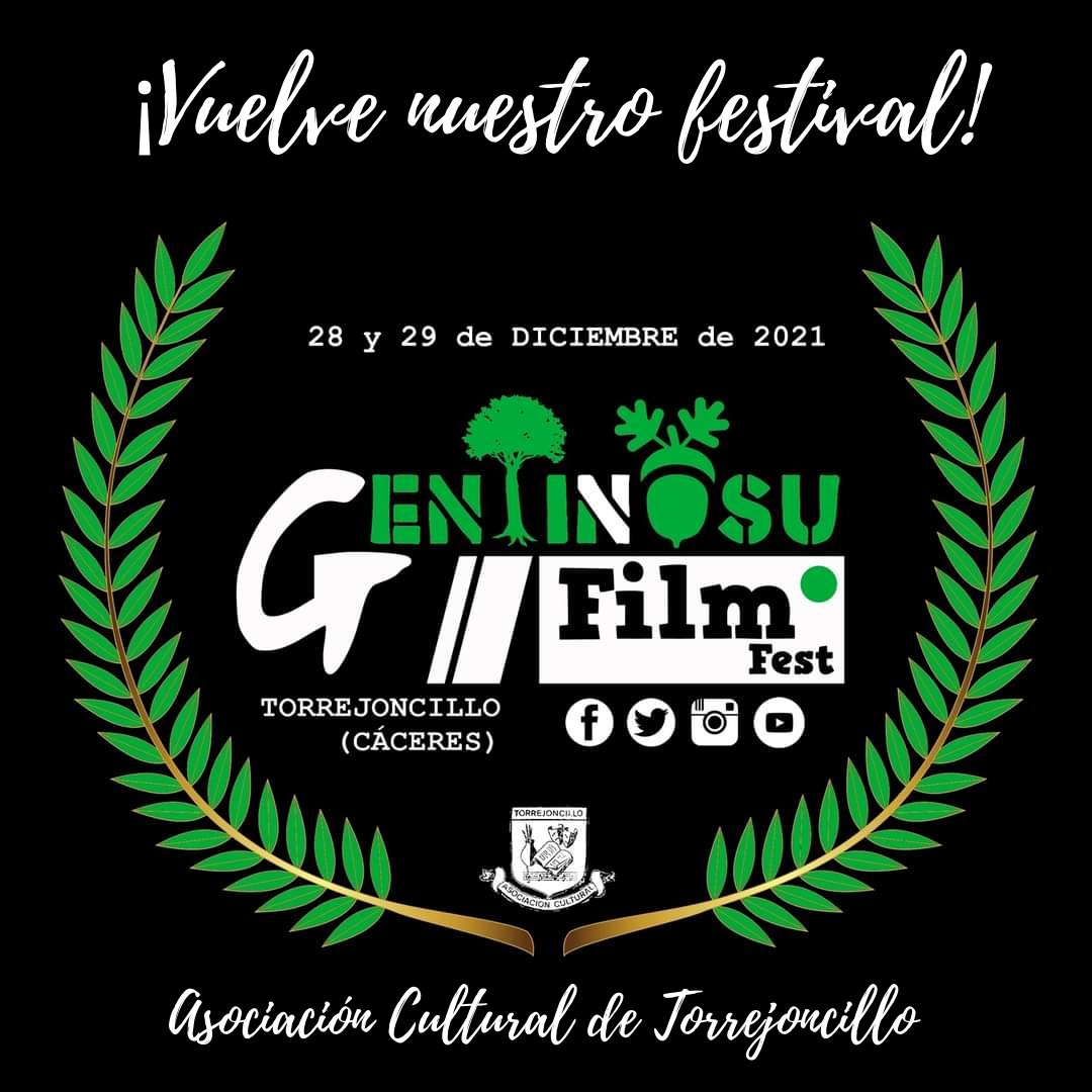 ASCULTURALTORRE's tweet photo. ❗Vuelve nuestro Gentinosu Film Fest 

📆 Los días 28 y 29 de diciembre vuelve con más ganas de mostrar al mundo los cortos más originales del panorama extremeño

🔝 ¡¡Un festival único!!

#TorrejoncilloEsCultura
#SomosDeLaCultural https://t.co/AfpffmoEmk