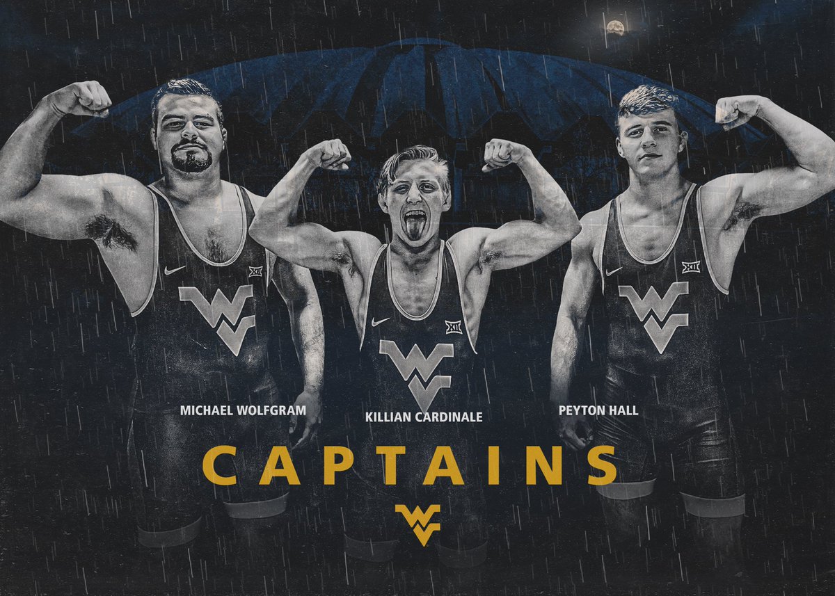 WVUWrestling's tweet photo. Our leaders. https://t.co/h0BtrslGP4