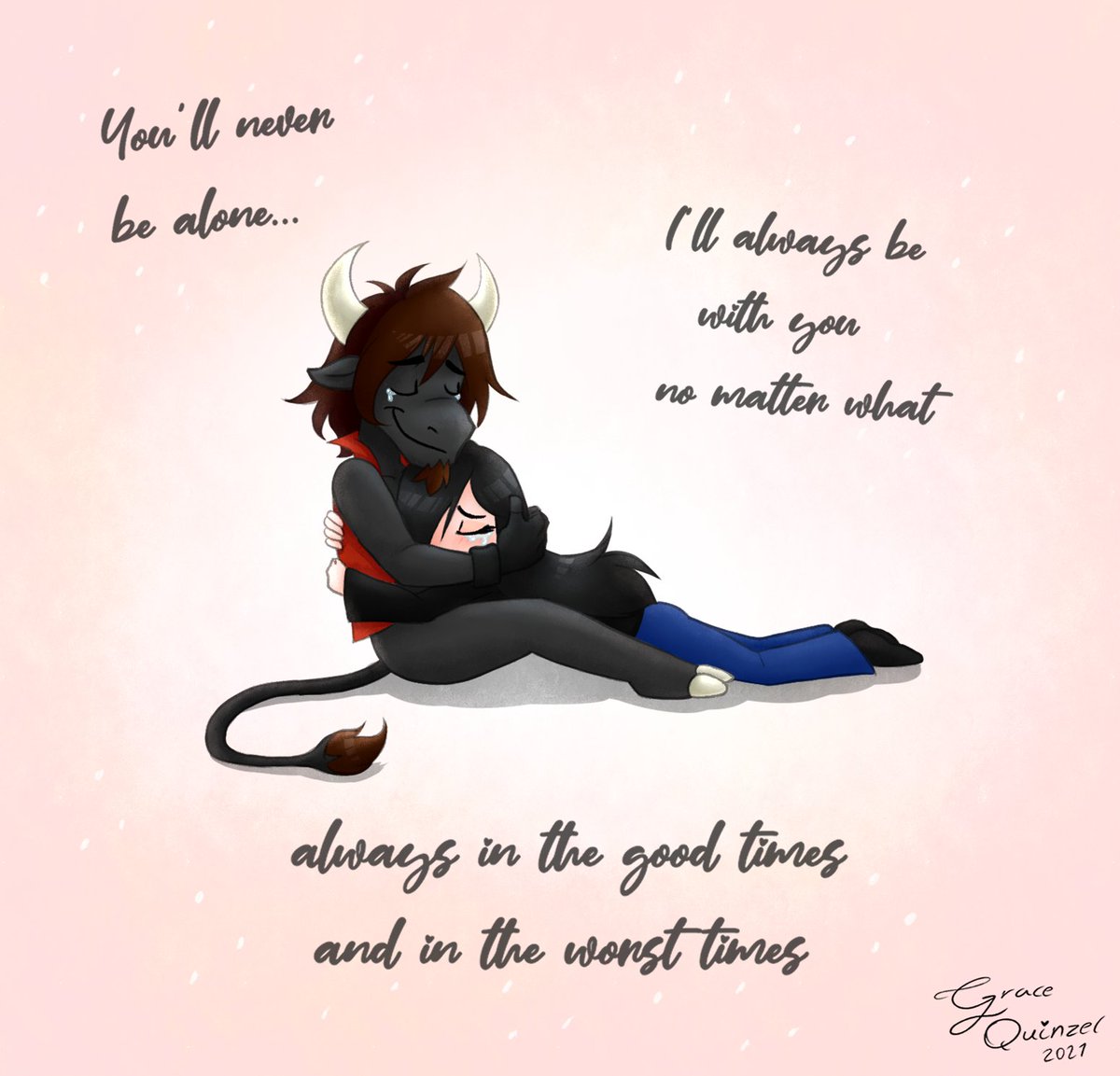 I know that I'm still absent, the school doesn't let me do much and the mentalbreakdowns don't help... But I wanted to do this for @WillKalen since he's been through a lot by his loss and needs a lot of love and support, I'll always be there for you when you need it most.