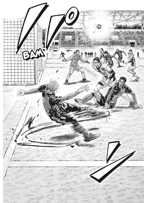 and the payoff?? so good. 🔥

this chapter and the last one really made me want to root for aomori seiran all the more. they're a team who can connect well and have a fundamental understanding of the game and how to adapt to situations 