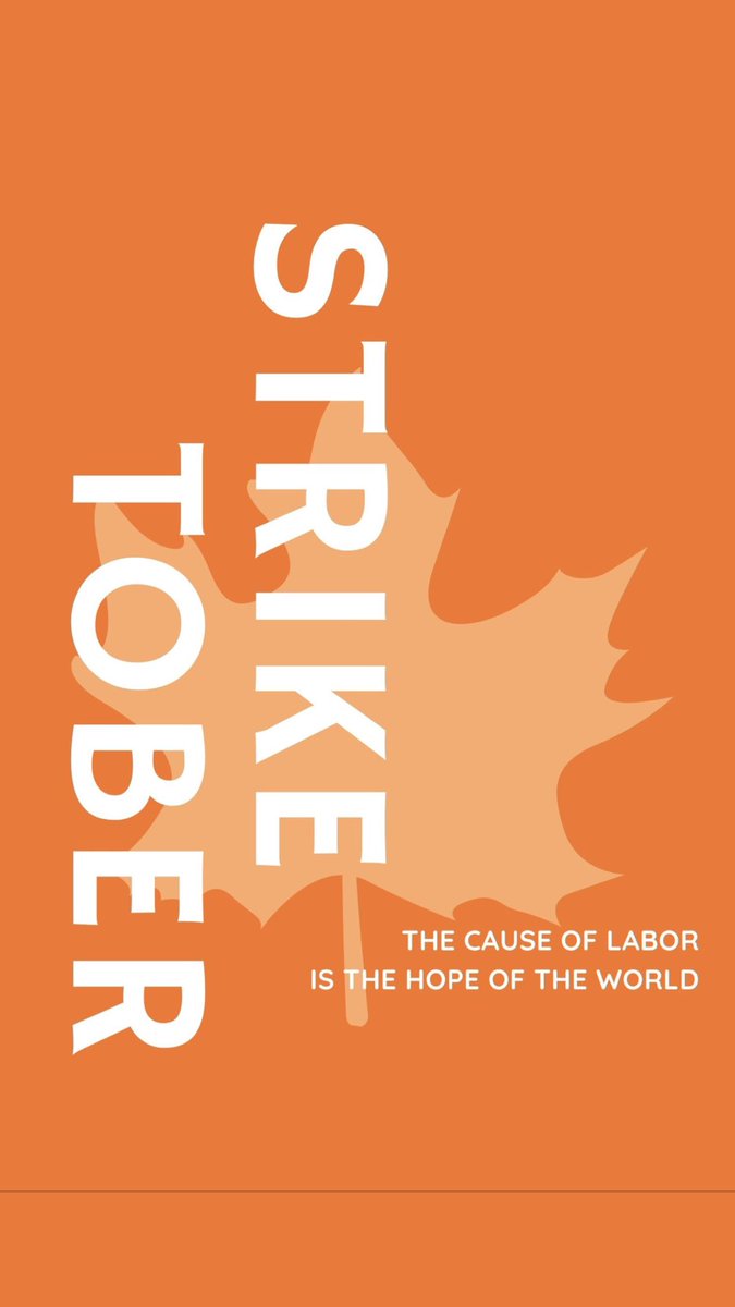 AFLCIO's tweet photo. #striketober is upon us. https://t.co/bUqUrW78M5