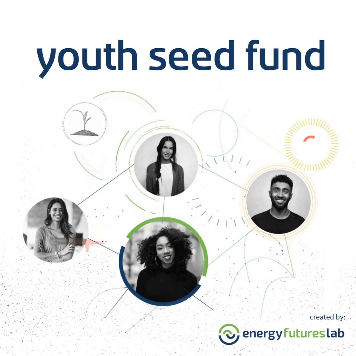 LabEnergy's tweet photo. NOW OPEN –– Applications for the Energy Futures Youth Seed Fund:

Providing #Albertans aged 18-30 with low-barrier financial support for projects that help accelerate the transition to the energy system the future requires of us.
#EFSeedFund 

Learn more: https://t.co/HCS6HoMYZ4 https://t.co/FkQXkkeAmj