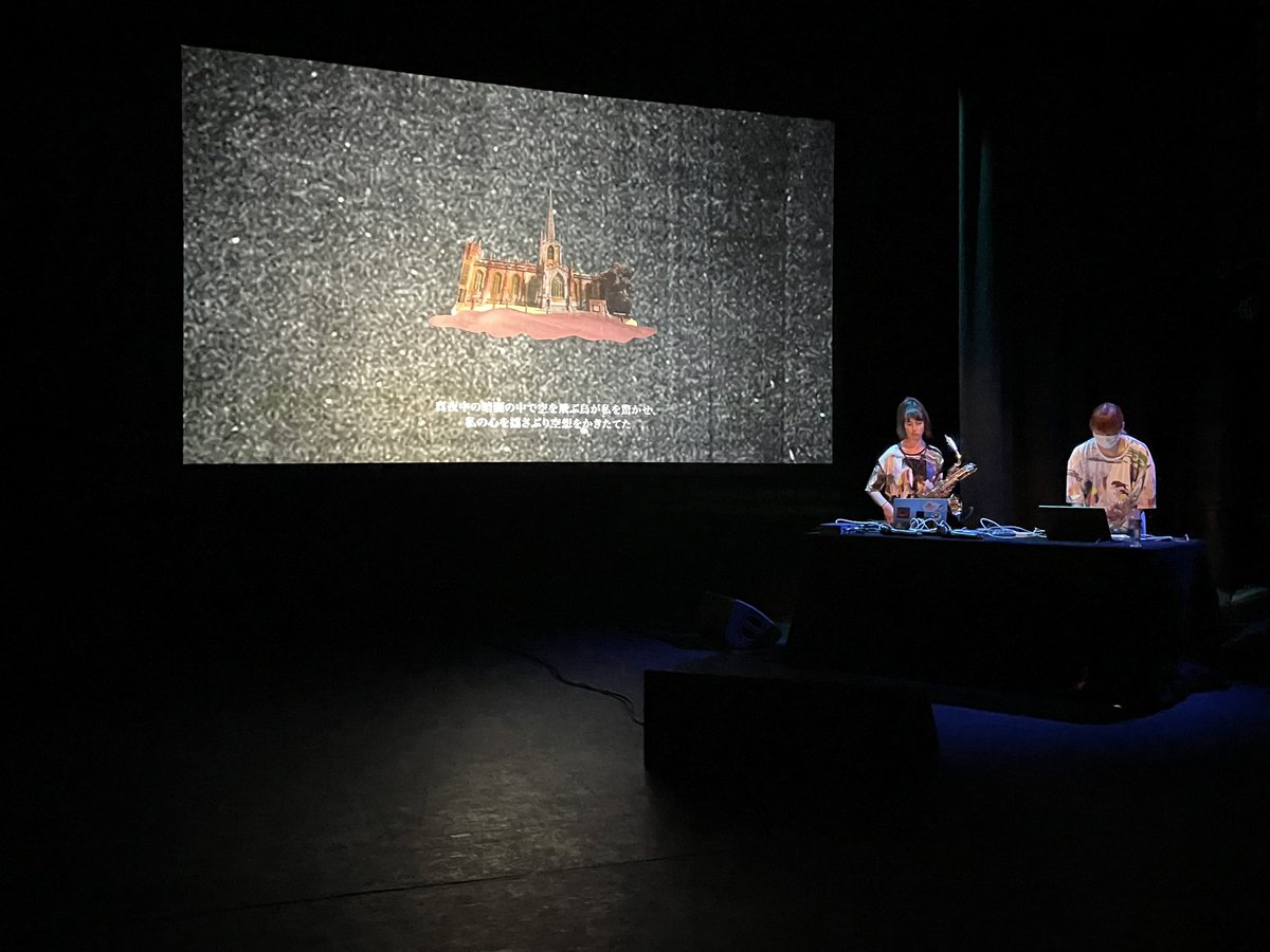 joelvmills's tweet photo. Great evening @SensoriaFest in Sheffield seeing two new #FAMLAB international film and music projects, Daud, and That Long Moonless Chase supported by @BritishMusic_ and hearing from some of the artists who collaborated across the miles during lockdown. https://t.co/bgpmmALq8b