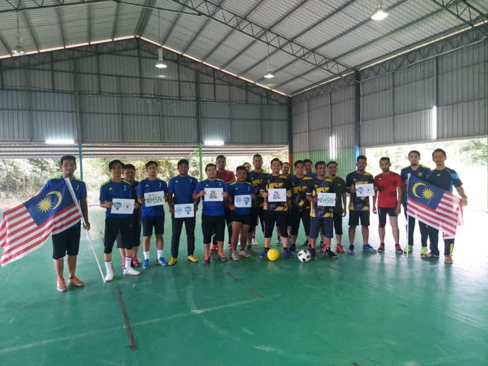 PNKBachok's tweet photo. Hari Sukan Negara MAFI 2021.. Futsal Team PNK Bachok vs Pej Tanah Bachok.. https://t.co/kdhYlAdpo9