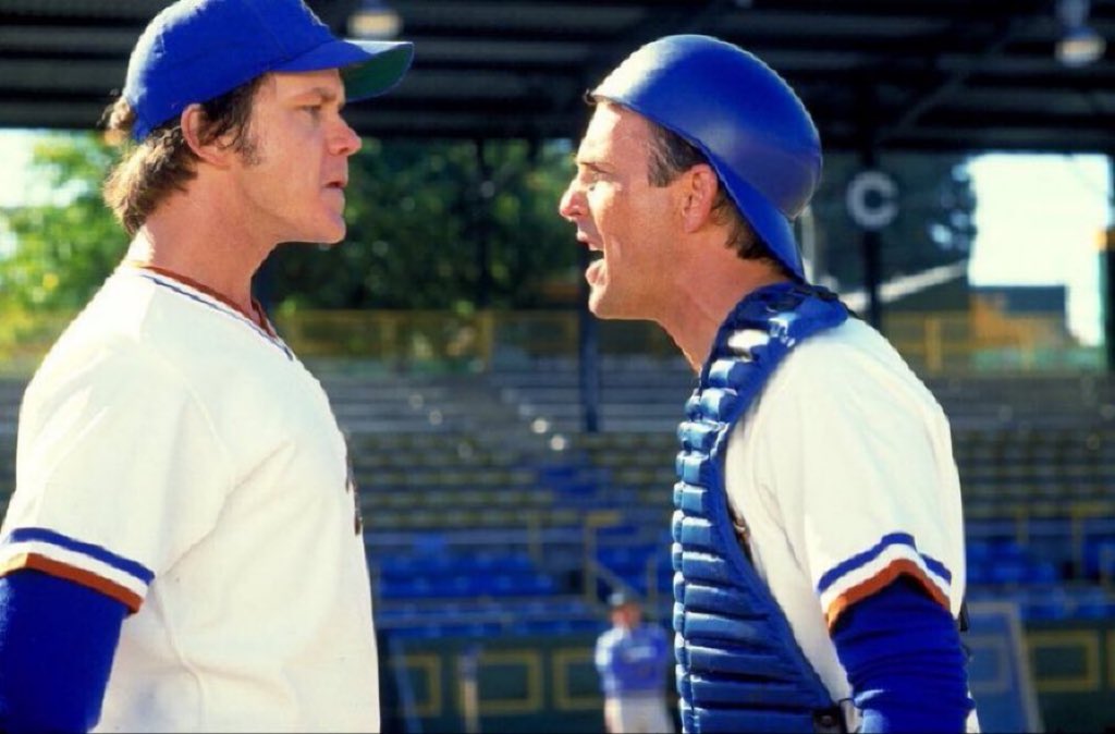 I'm your new catcher and you just got lesson number one: Don't think, it can only hurt the ballclub. -Bull Durham