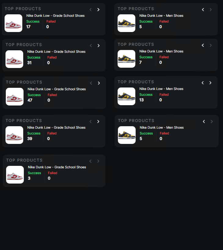 W_8306's tweet photo. +167 pairs
Bot: @GaneshBot
Proxy: @IgnifyProxies 
Group: @sterownikipl https://t.co/aixU4PvHOj