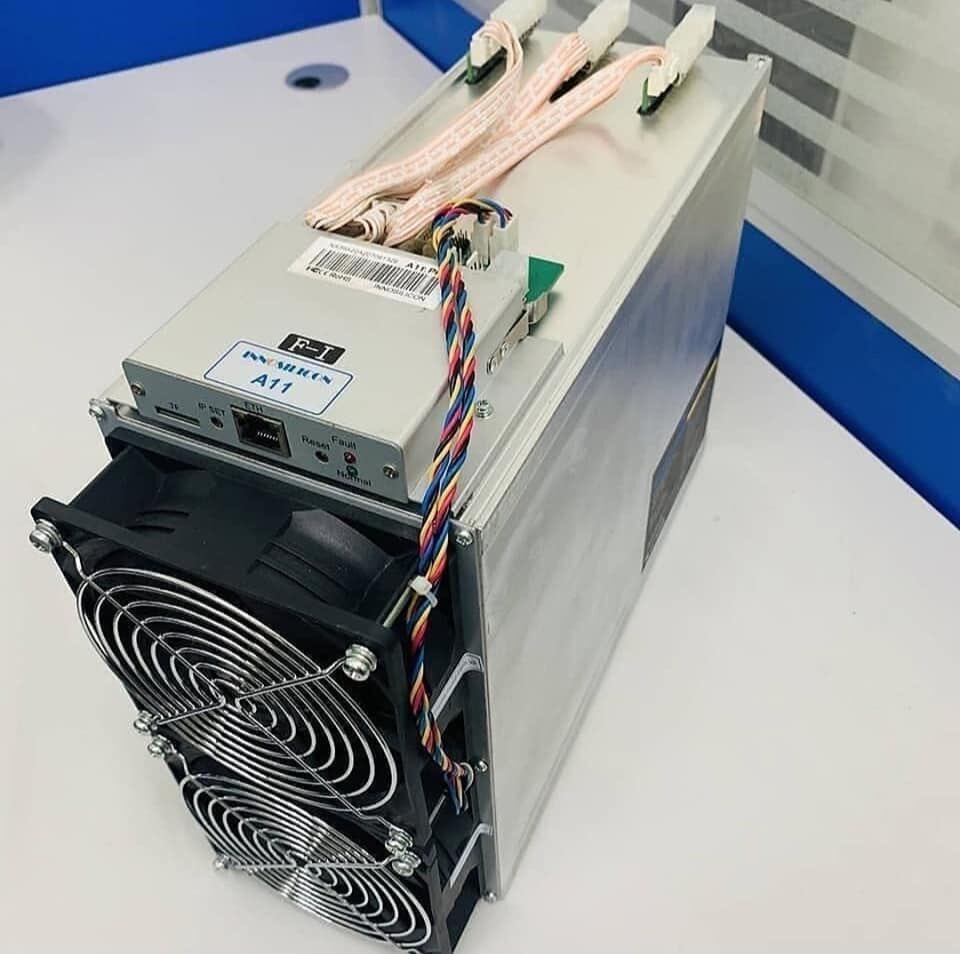 Bitcoinminers7's tweet photo. Model A11 ETH Pro (2000Mh) from Innosilicon mining EtHash algorithm with a maximum hashrate of 2Gh/s for a power consumption of 2500W.

Innosilicon A11 Pro #ActOnClimate #BigBillionMuqabla #bitcoin #ElSalvador #etherium #CRYPtopunks https://t.co/DiEFSgQWBp