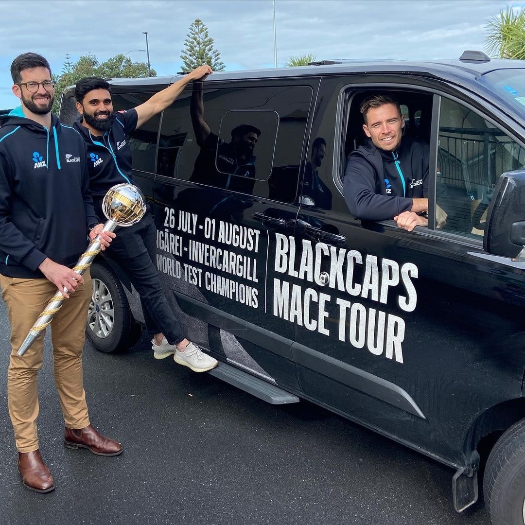richirvine's tweet photo. Cleanse the sporting and emotional palate with @sportreviewnz Most Blessed Objects in New Zealand Sport.
First up - the Mace. It's weird, it's cool and makes everyone happy. https://t.co/FeEsjm9LL1 #mostblessed https://t.co/W86SgfUkGh