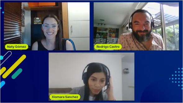 emtelco's tweet photo. ¡Hoy fue el cuarto día de aprendizajes y conocimientos en nuestros #DíasDeXperienciaemtelco! El turno hoy lo tuvo la charla de la Experiencia al cliente digital: la guerra contra las máquinas, a cargo de #RodrigoCastro y #XiomaraSánchez expertos en #ExperienciaCliente. ⬇ https://t.co/LQwS9mgUrc