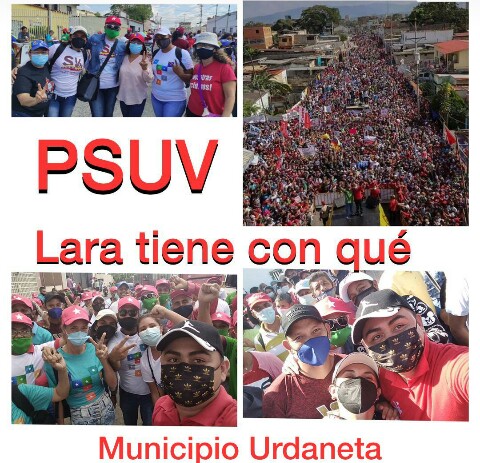 #ChavismoVictoriaPerfecta  El Municipio Urdaneta del Estado Lara se activó y dijo Presente en la Juramentación del Comando de Campaña Aristóbulo Istúriz en apoyo a <a href="/HAMADCHAER/">HAMAD AL CHAER PSUV</a> <a href="/AdolfoP_Oficial/">Adolfo Pereira Gobernador</a> porque #JuntosHacemosMas <a href="/NicolasMaduro/">Nicolás Maduro</a> <a href="/dcabellor/">Diosdado Cabello R</a> <a href="/taniapsuv/">Tania Valentina Díaz</a>