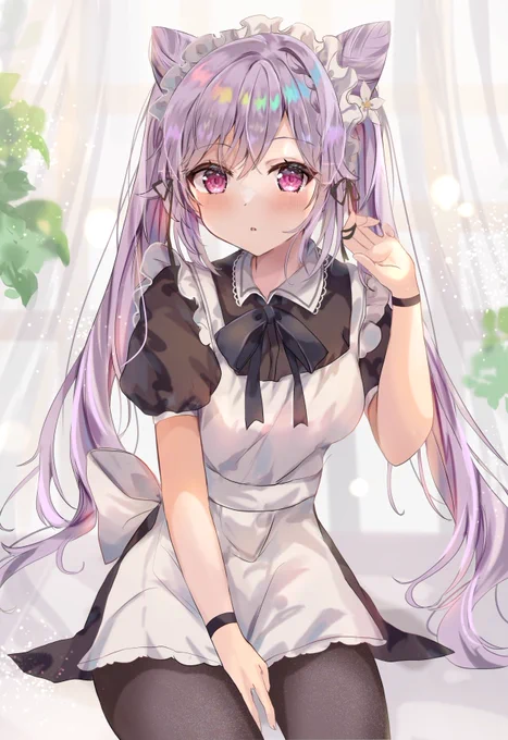 #Keqing
#原神

メイド刻晴ちゃん 