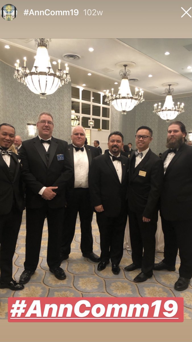 TheSquareMag's tweet photo. The Square Magazine #masonic update RT: @MasonsofCA… #freemason #freemasonry #masons... Revisit our favorite moments from Annual Communication by watching our #AnnComm19 Instagram story, and don't forget to tag us in your #AnnComm21 posts, starting t… https://t.co/TJtrhzYieN