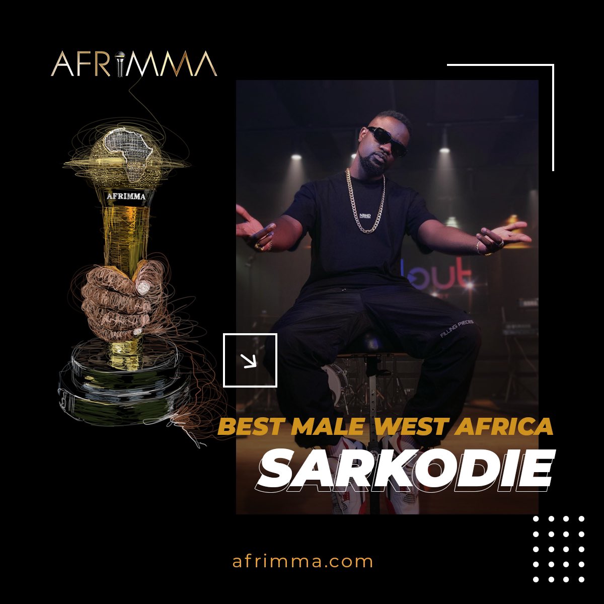 RT @afrimma: They don't wanna see me but I'm rapping till I'm 80 @sarkodie https://t.co/YZa33aGnMX