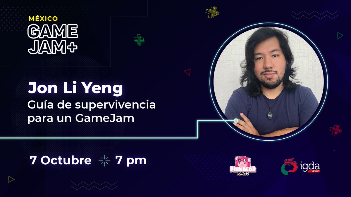 igda_mx's tweet photo. Es hoy, amigos!!! 7 pm nos vemos por aquí!

🎮 Jon Li Yeng Briceño: Guía de supervivencia para un GameJam.

Link:  Li es Co-Presidente  de la IGDA Perú.

Link: https://t.co/JSQqK7P8Nk https://t.co/qcRN1NRTYK