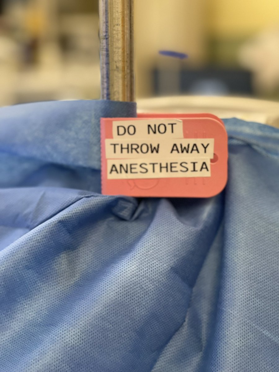 In the OR today for a bone marrow harvest…spotted this little treasure #punctuationmatters #bmt
