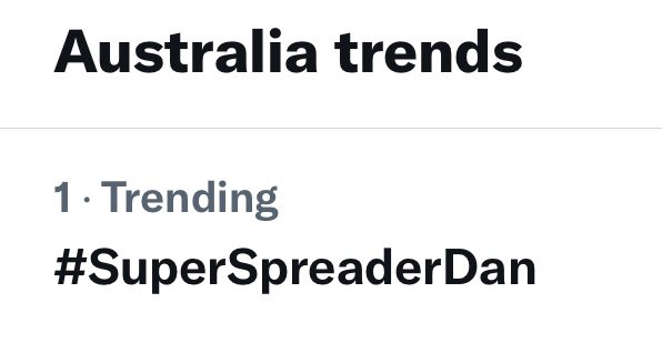 OzraeliAvi's tweet photo. My job is done. #SuperSpreaderDan https://t.co/wunLTEHpVr
