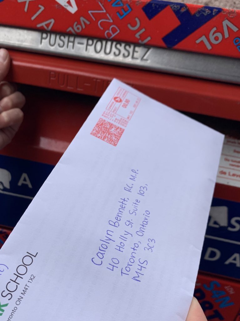 hlaurie25's tweet photo. Coming your way! @Carolyn_Bennett #ICEwrites https://t.co/2k8nbUgt7z