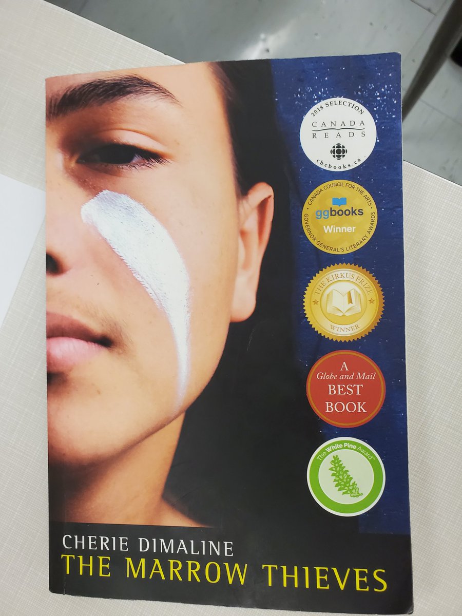 JenSkeggs's tweet photo. #ENG2D and #ENG2P had their 2nd book club meeting today. Newer and diverse titles make it easy to keep the students engaged and excited to discuss their books! @MontcalmCougars https://t.co/Vazm3MDEVs
