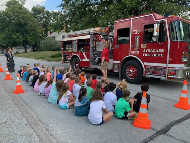 sdarockets's tweet photo. A special thank you to the Syracuse Volunteer Fire Fighters who came to school today to teach our elementary students about fire prevention and safety! https://t.co/QQa3RnP6gV