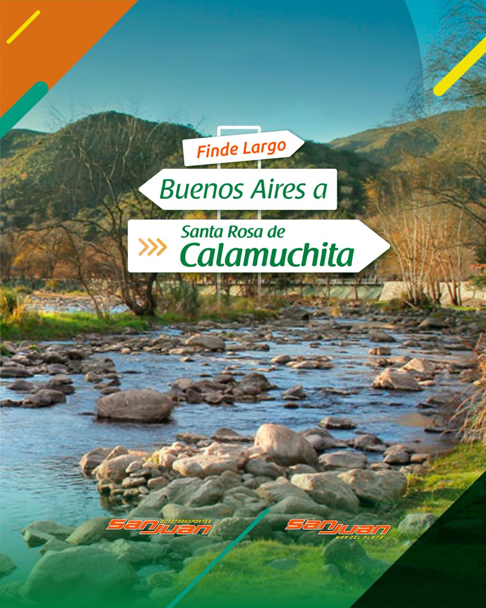 ATSJViajes's tweet photo. 🚌 Finde super largo, ¿sale escapada? 

Amamos estas opciones ¿cuál elegis? ❤️

1- Córdoba a Mendoza 🏞
2- San Juan a Buenos Aires ​​🏙
3- Buenos Aires a Santa Rosa de Calamuchita 🌄

👉 https://t.co/KskAs267pi 

​​#ATSJ #Vacaciones #findelargo #findexl #BioClean #ViajaSeguro https://t.co/cjp92Ubo53