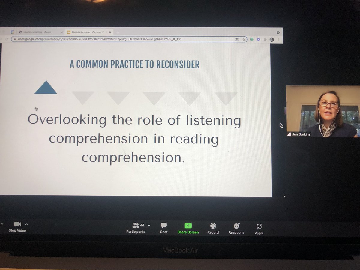 FlaReads's tweet photo. The power of language and listening comprehension ❤️@drjanburkins @TheSixShifts @Kari_Yates #flareads #flapowerhour https://t.co/tDs4vhjs4W