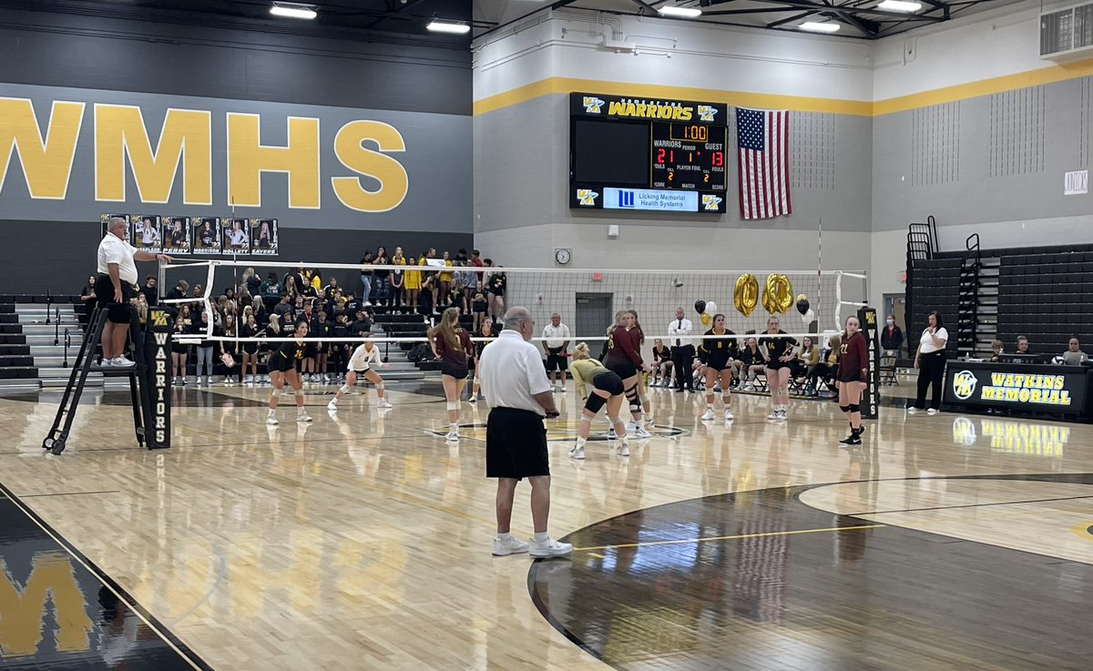 Watkins Warrior Athletics (@wm_warriors) on Twitter photo State ranked <a href="/WMHS_VB/">Watkins Memorial Volleyball</a> hosting <a href="/HornetsOfLH/">LH Athletics</a> tonight looking to clinch a 4th straight <a href="/LsportsLc/">LCLsports</a> Title 🦾🏐🏆🥇
Special shout-out to <a href="/Lucas2Jenna/">Jenna Lucas</a> for reaching the 1,000 career kills milestone in the first set tonight - the first player in school history to reach that mark❗️ State ranked <a href="/WMHS_VB/">Watkins Memorial Volleyball</a> hosting <a href="/HornetsOfLH/">LH Athletics</a> tonight looking to clinch a 4th straight <a href="/LsportsLc/">LCLsports</a> Title 🦾🏐🏆🥇
Special shout-out to <a href="/Lucas2Jenna/">Jenna Lucas</a> for reaching the 1,000 career kills milestone in the first set tonight - the first player in school history to reach that mark❗️
