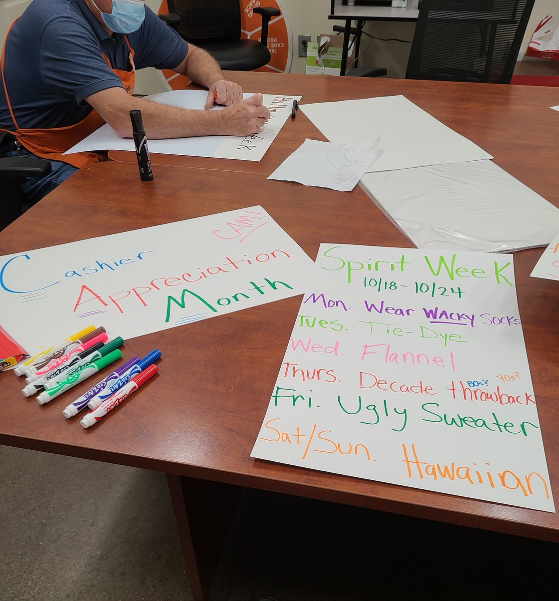 It's #CAM time again! #spiritweek #cashierappreciation