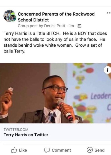 Gov Parson panders to white supremacists while Black educators are being harassed and threatened across Missouri—he doesn’t care.