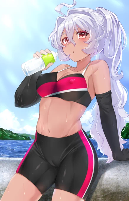 skeb納品しました～、今回は依頼者様のキャラでルピスちゃんを描かせて頂きました!ご依頼有難うございました! 