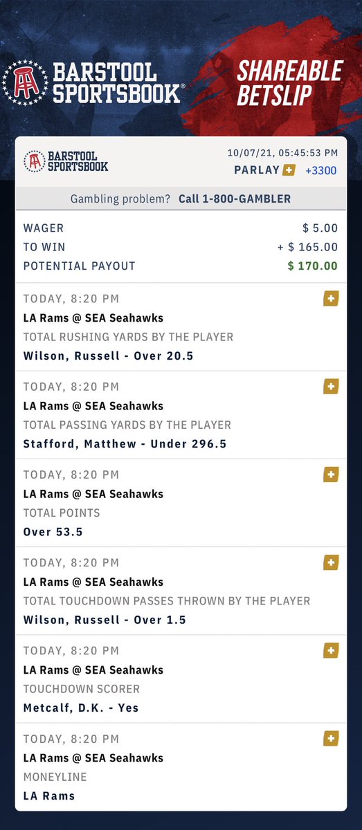 #BarstoolSportsbook ⁦<a href="/stoolpresidente/">Dave Portnoy</a>⁩  barstoolsportsbook.com/bets?_p=oGBn4V…