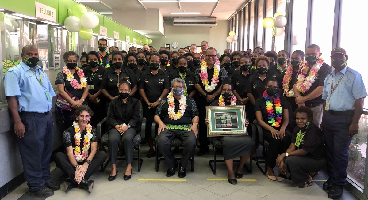 BSPPacific's tweet photo. BSP PNG| Greetings from our Madang Branch, Group Chairman Sir Kostas Constantinou, Group CEO Robin Fleming and our Board members to all our customers in Madang.
#BSPMadang #Boardvisit https://t.co/vZmdiy9W5T