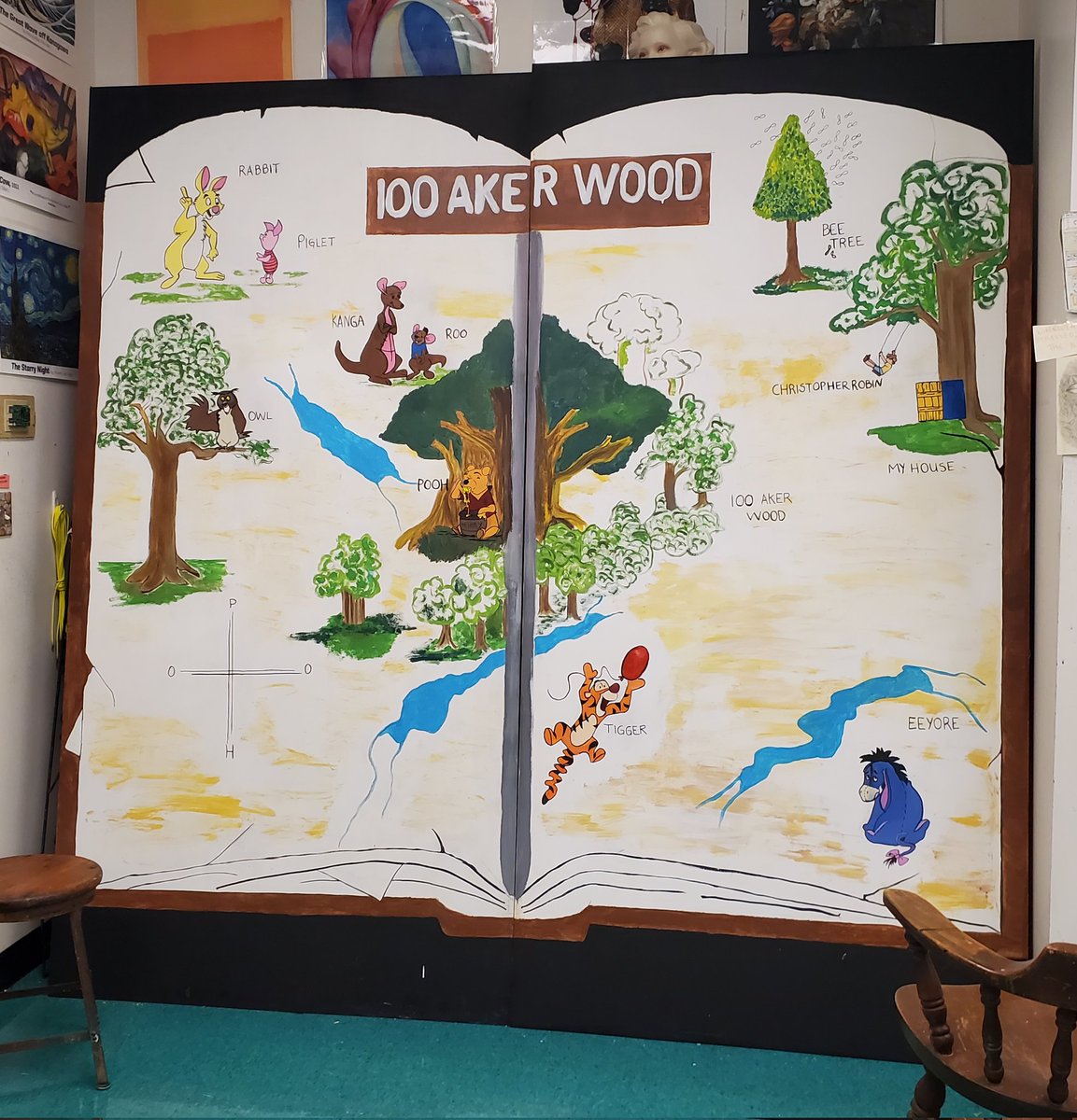 WindsorNAHS's tweet photo. Play prop finished.  Thanks to all of the Windsor artists who worked on it. https://t.co/xktJuaxE4D