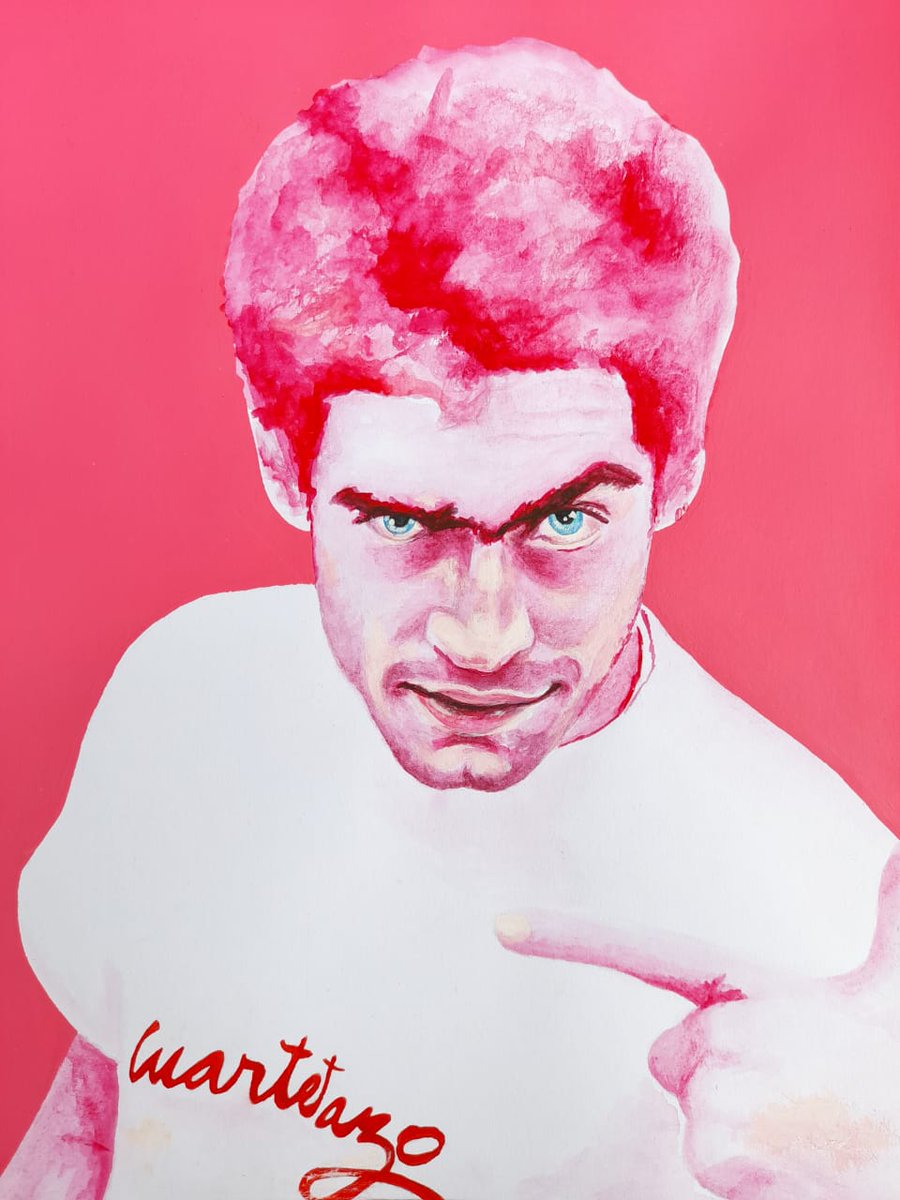 MoreirGiuliana's tweet photo. Después de varios meses sin pintar, volvimos al ruedo con este Potro 💘
Lo voy a subir a todos lados? pues si
#arte #rodrigoelpotro #cuartetazo papáa https://t.co/GPZLZuG31k