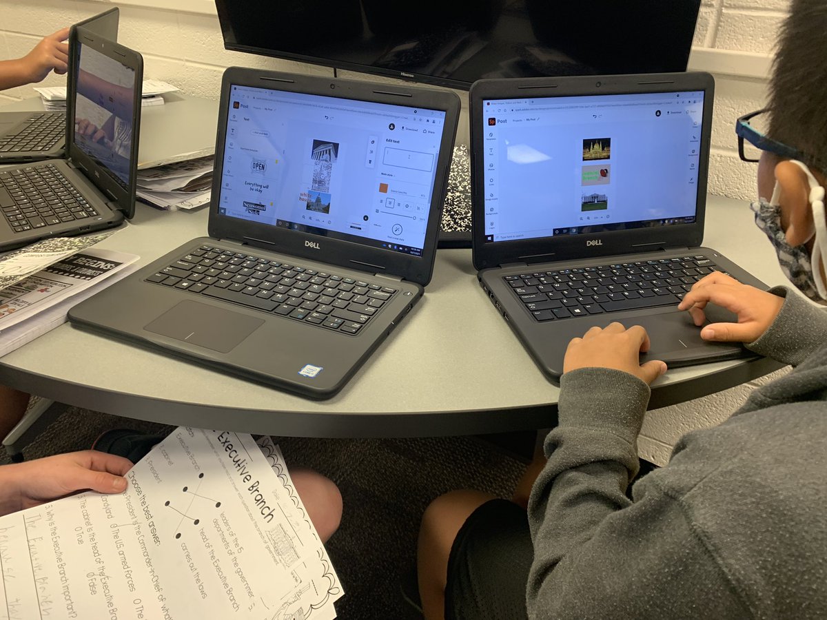 CLoweryAP's tweet photo. What a thrilling Thursday today turned out to be! These #3rdgradestudents @MtBethelES used @AdobeSpark to showcase their knowledge of government systems. #CobbInTech #LovetoTeachHere #EngageCobb https://t.co/a9IH1NXdBU