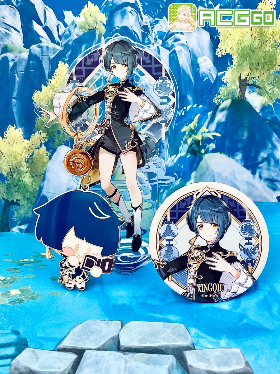 acg_go's tweet photo. Oct 9th is #Xingqiu's birthday💦🗡🎁
RT and Follow @acg_go to win a Free Combo of Xingqiu's Standee & Badge🌟 3 WINNERS!
(Ship to US only, international winners will get the equal value $20 store coupon)
Ends: October 9th
#Genshin #Genshinimpact #ACGGo #ACGGoNews #giveaway https://t.co/EnQDr0dONY