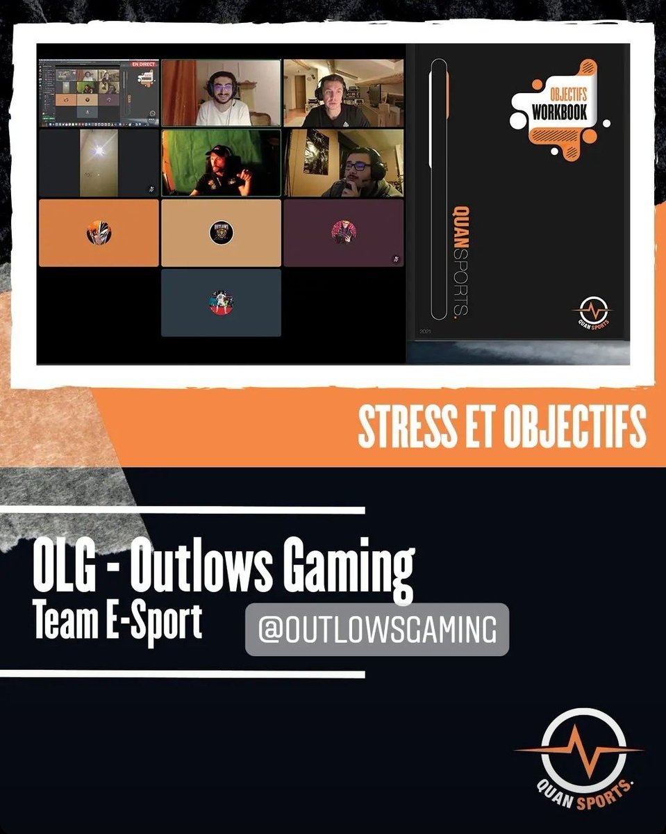 Team_OLG_'s tweet photo. 📢 Une belle séance collective sur la mise en place d'objectifs et l'organisation des moyens à mettre en œuvre pour les atteindre offerte par notre sponsor QUAN SPORTS ! 

🙏 Merci @SportsQuan !

#eSports #preparationmentale #objectifs #cohesion #OLGfamily
#GroupeSolide https://t.co/WL2MoWUGBF