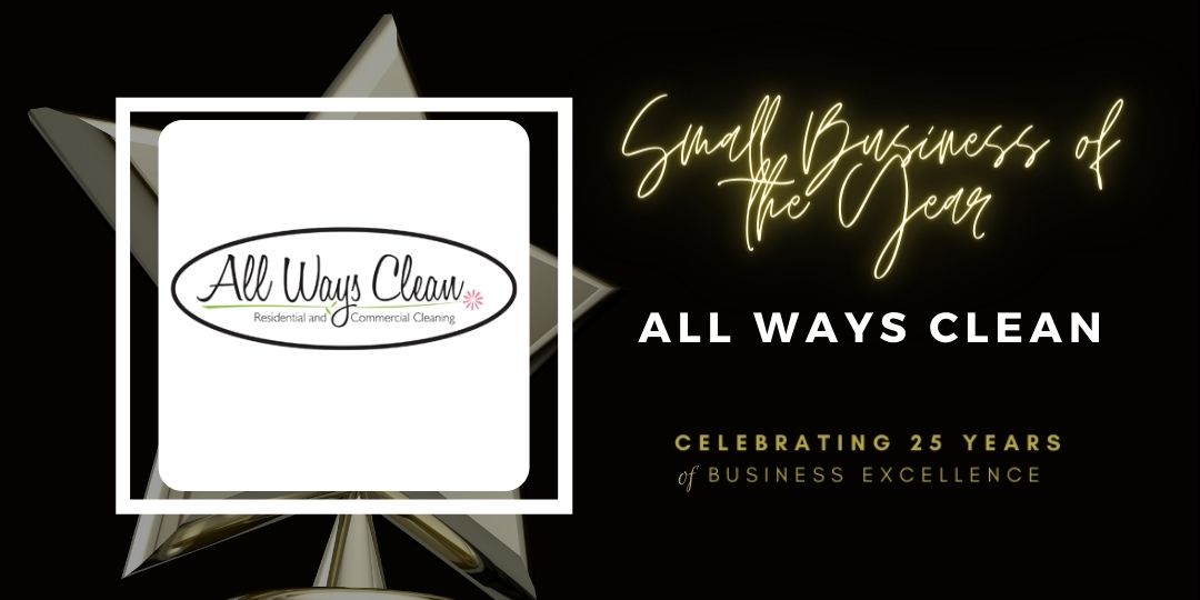 Small Business of the Year goes to <a href="/AllWaysCleanSer/">AllWaysClean</a>. Thanks to <a href="/BMO/">BMO</a> for the sponsorship! #BizExcellence25