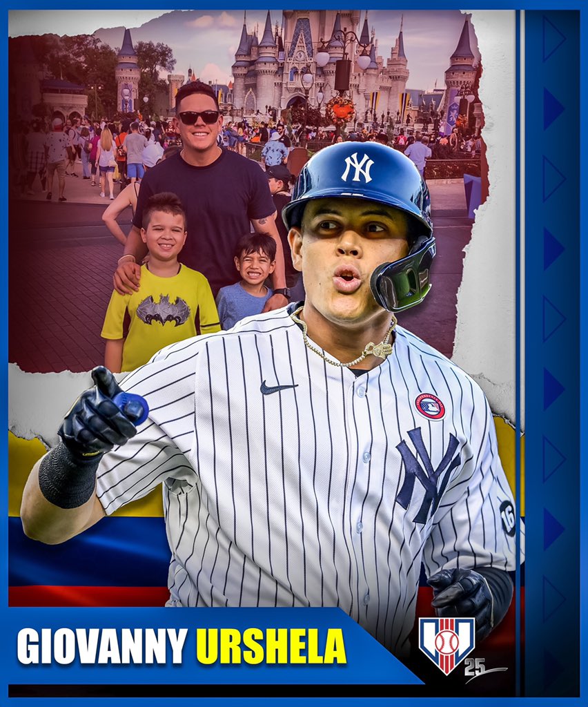 MLBPlayersTrust's tweet photo. Shining a light on @Urshela10! Gio received the 2021 Thurman Munson Award in recognition of his athletic achievements and contributions to the community. 👏 #HHM https://t.co/3FpPdqOzYD